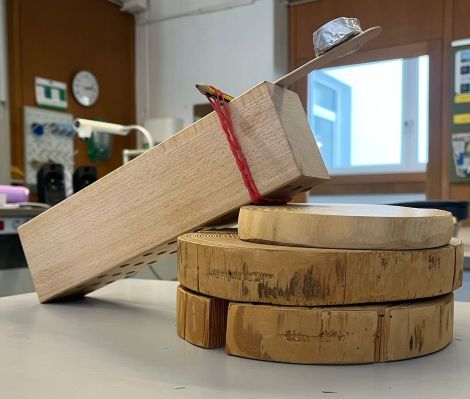 Giftpfeil Technik und Physik in Bewegung