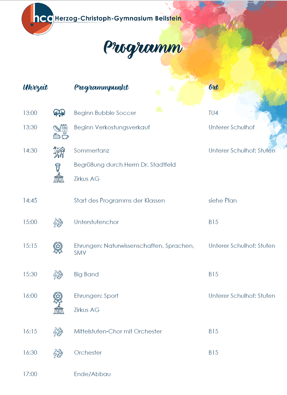 Ablaufplan 26